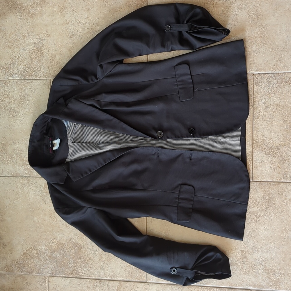 Black fashion blazer